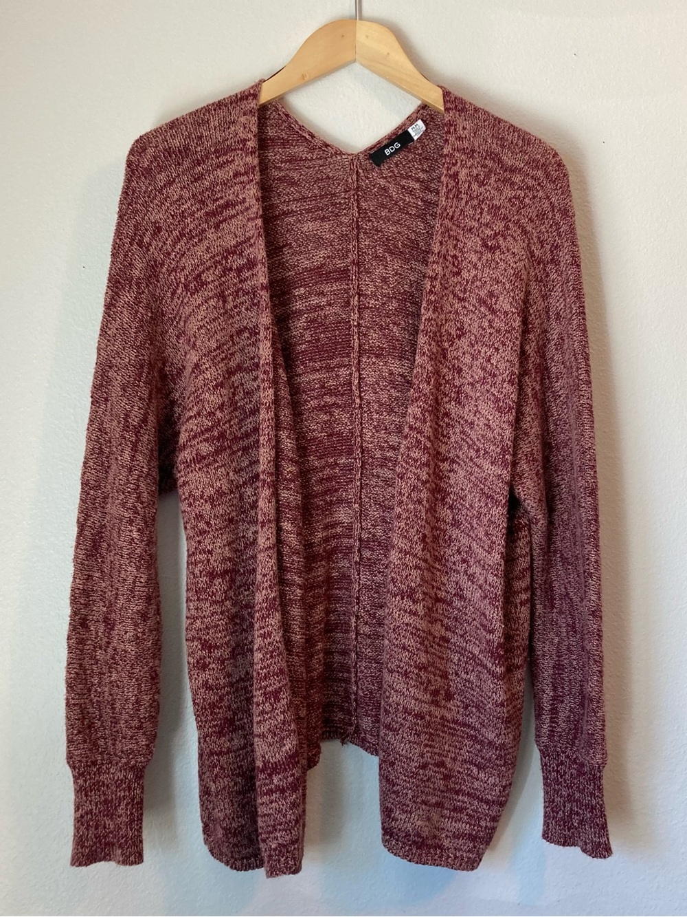 Urban Outfitters UO BDG Open Front Cardigan Sweater